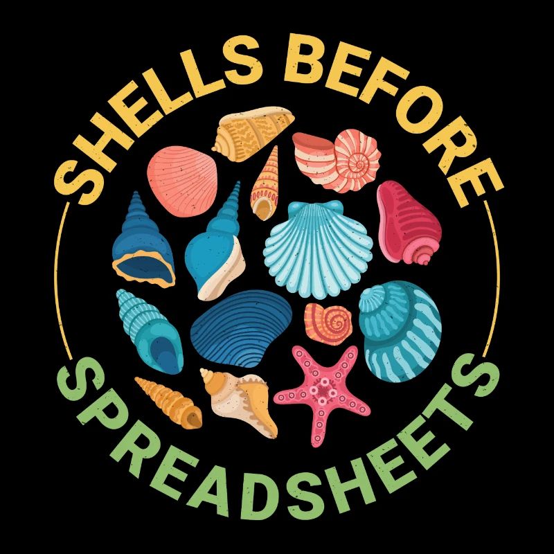 Seashells Collector Beachcomber Sea Shell Ocean