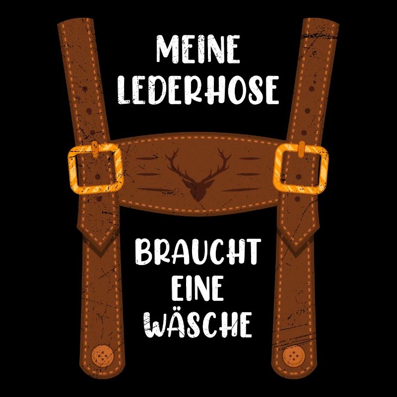 Mon Lederhosen est dans le remplacement de la lessive Costume traditionnel