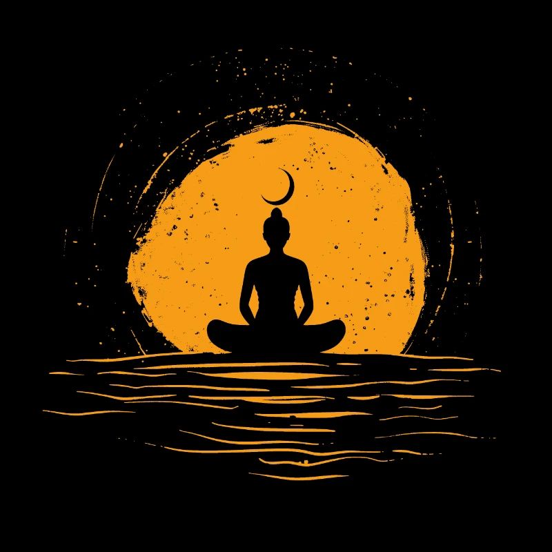 Sunset meditation