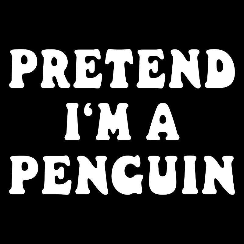 Faire semblant d’être un pingouin - Costume de pingouin drôle