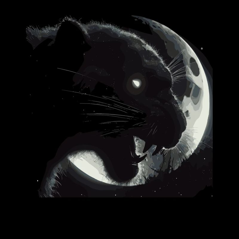 head in the moonlight