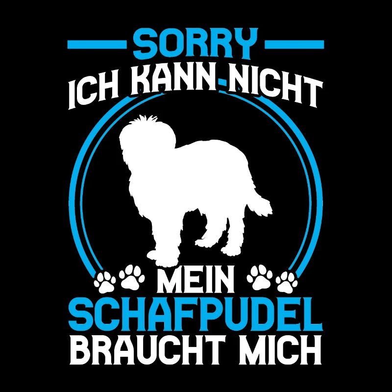 Sheep Poodle Needs Me Old German Herding Dog