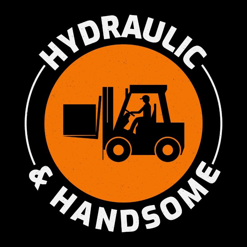 Forklift Operator Heavy Equipment Driver Humor