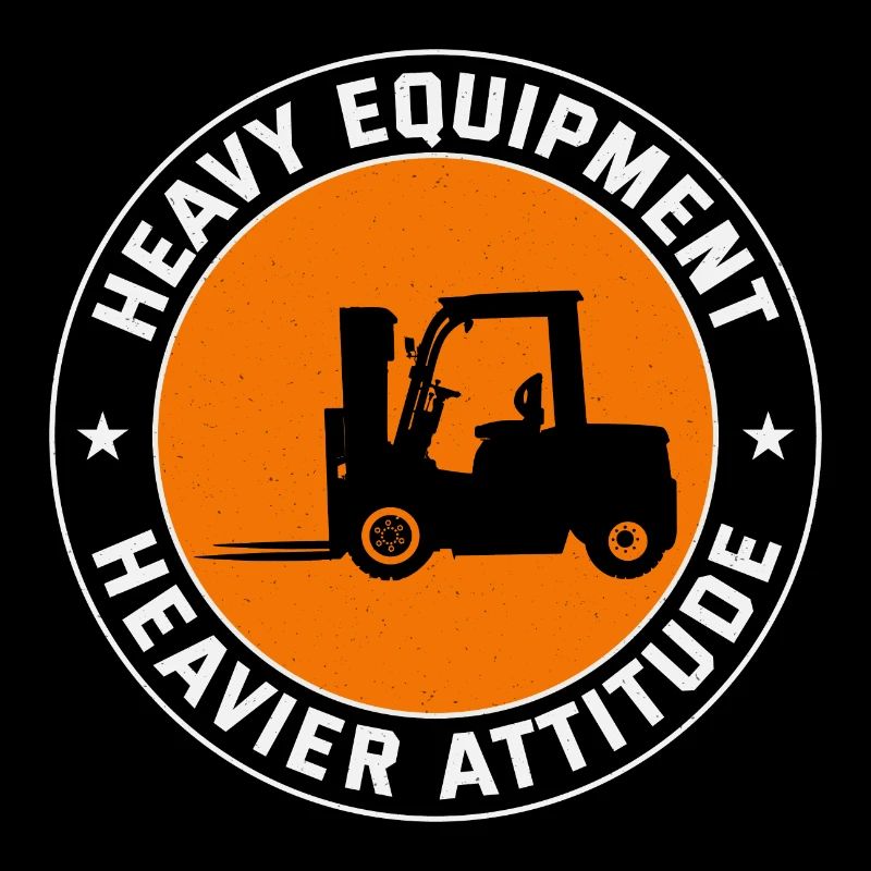 Forklift Operator Heavy Equipment Driver Funny