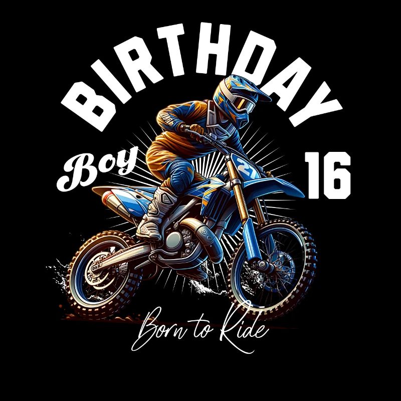 16e anniversaire de motocross