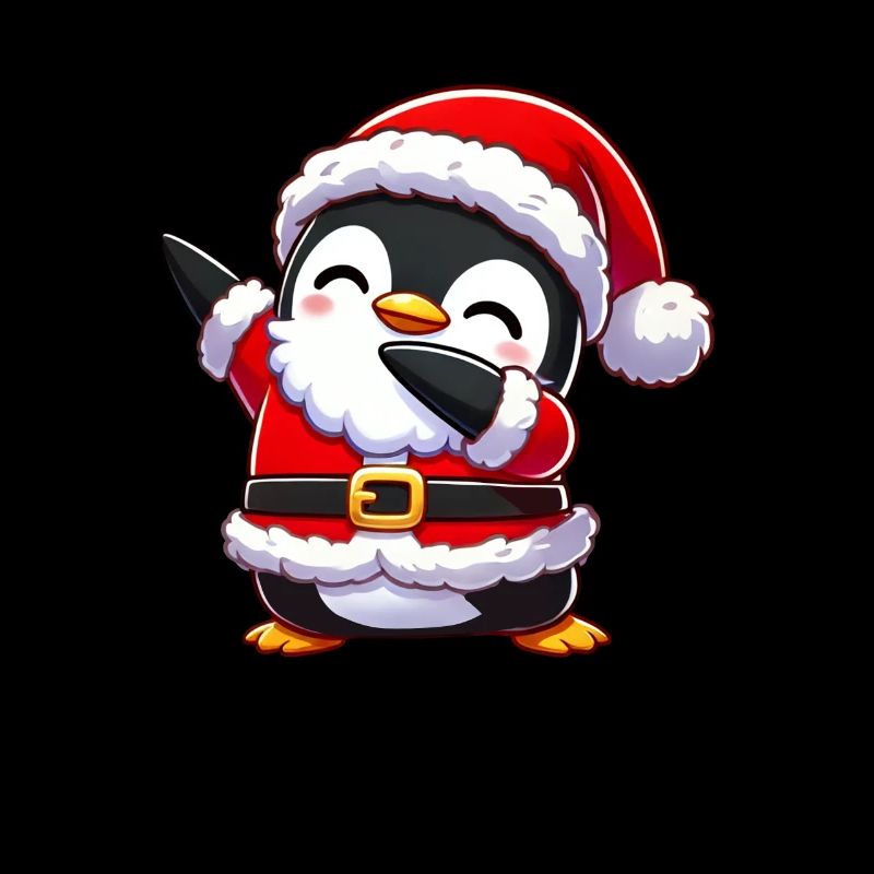 Pingouin de Noël Père Noël Plus drôle