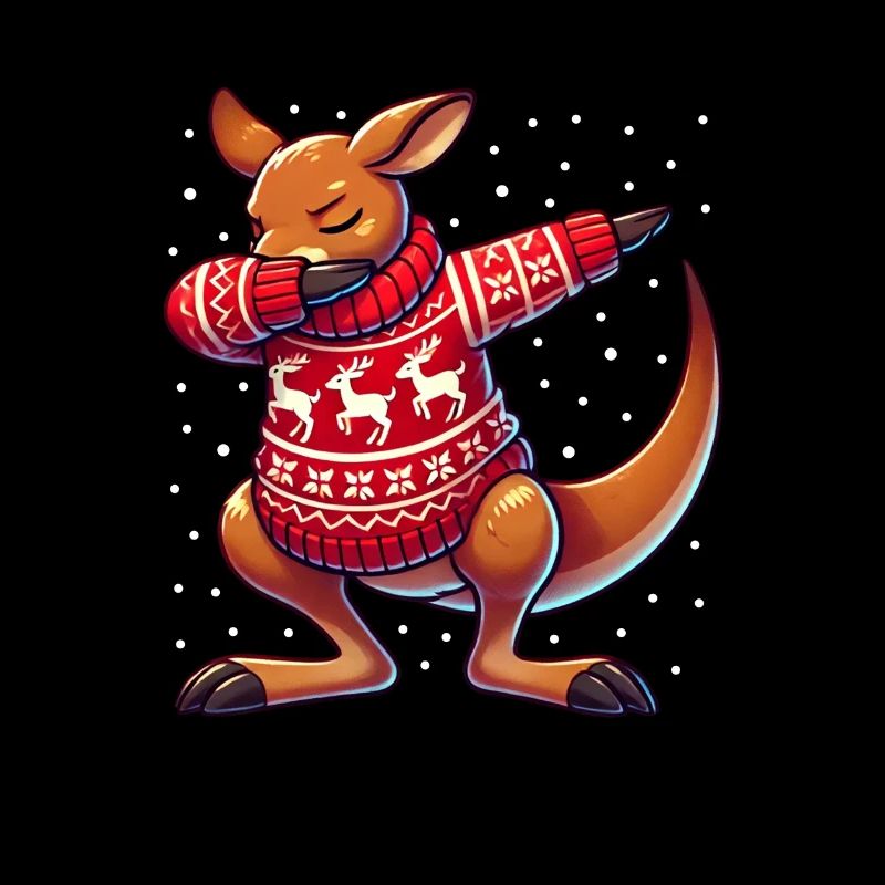 Christmas Kangaroo Ugly Christmas