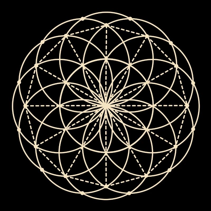 Sacred Geometry Flower