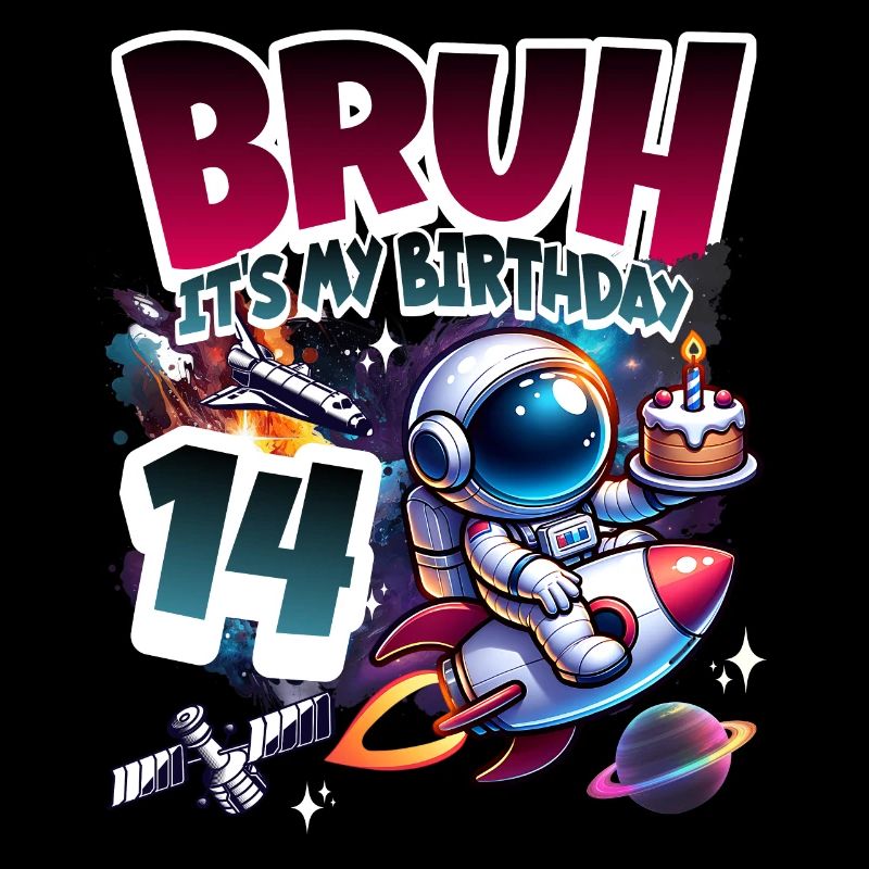 Astronaute 14e anniversaire Espace