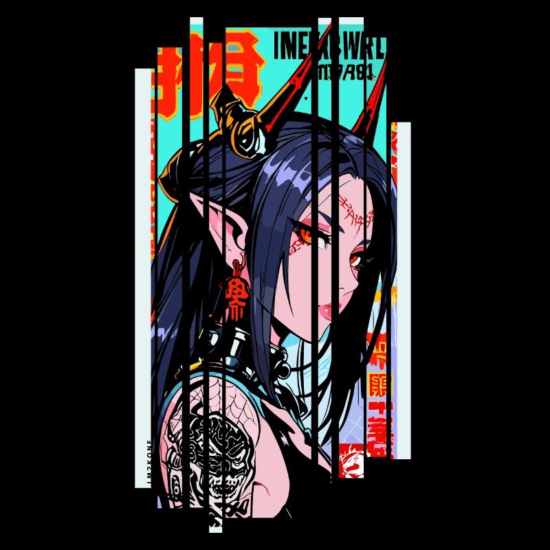 Cyborg Oni kanji
