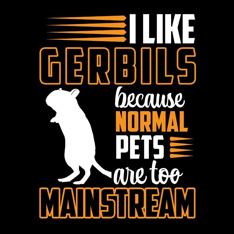 Gerbil Normal Pet Rodent Gerbil