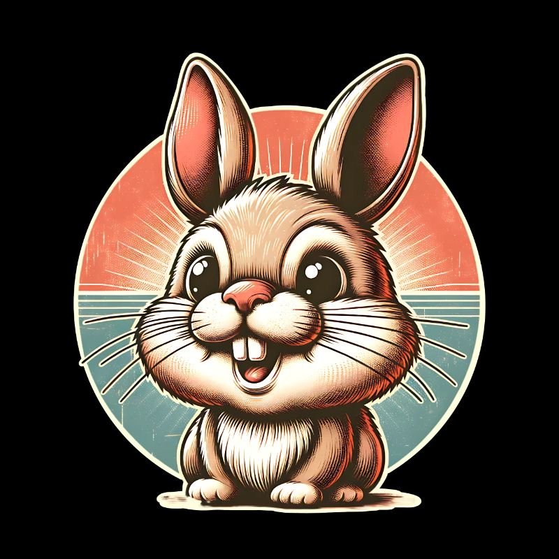 Lapin Rétro Vintage