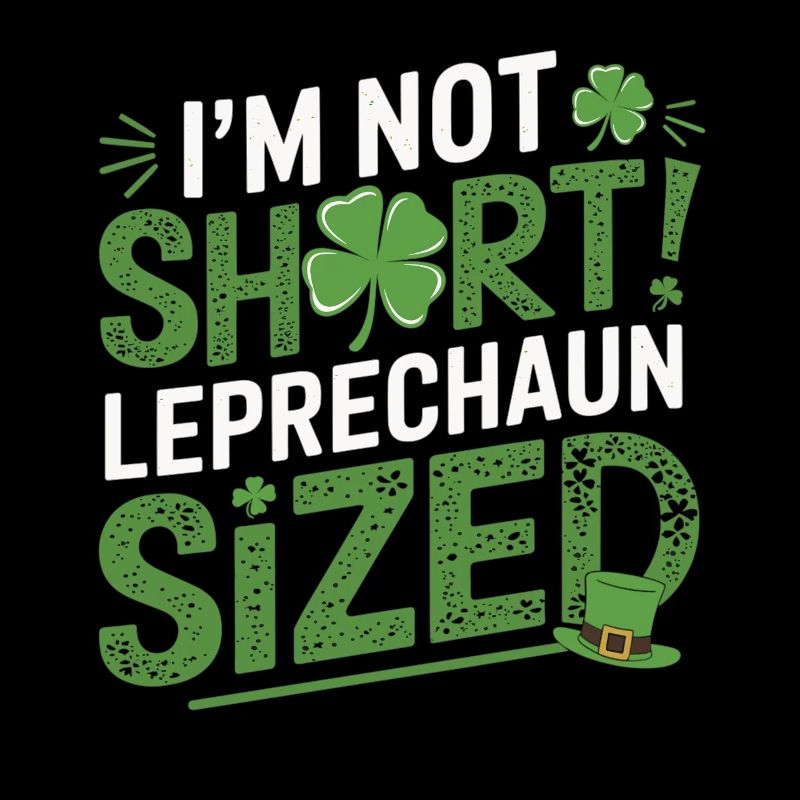 I'm not small – just leprechaun-big