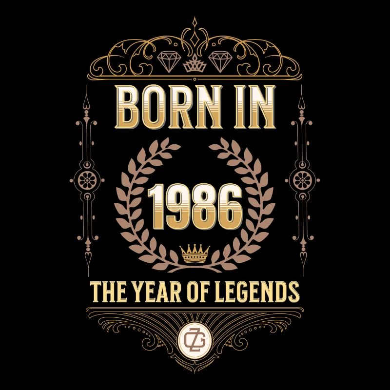 Né en 1986 – L’Année des Légendes Idée cadeau