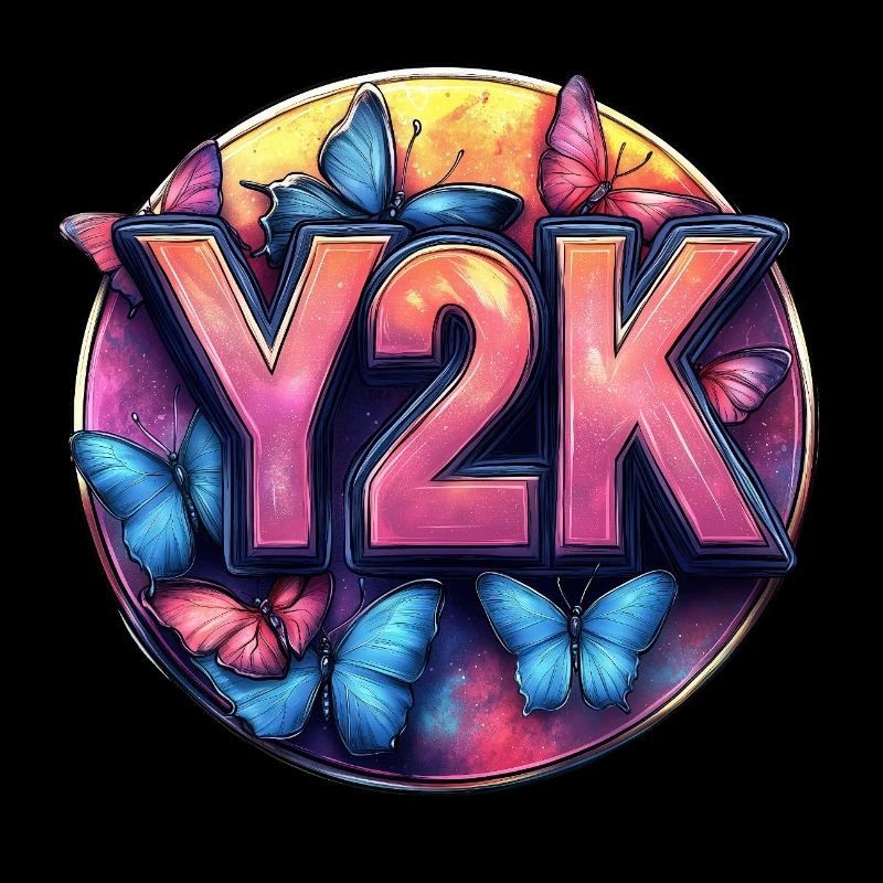 Y2K Papillon Rétro