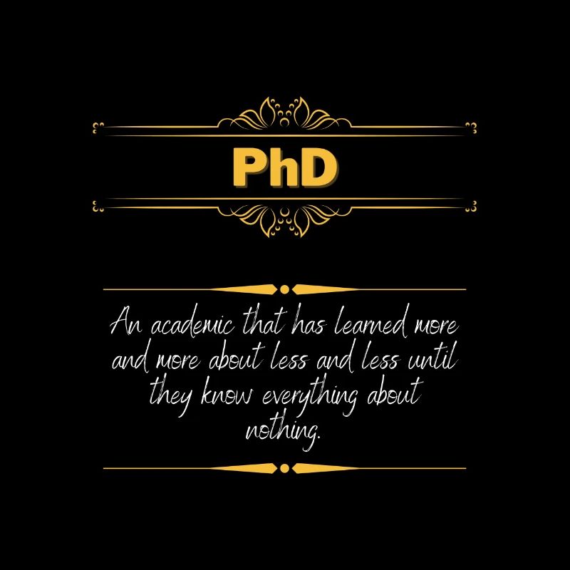 PhD (Promotion) Gold Edition