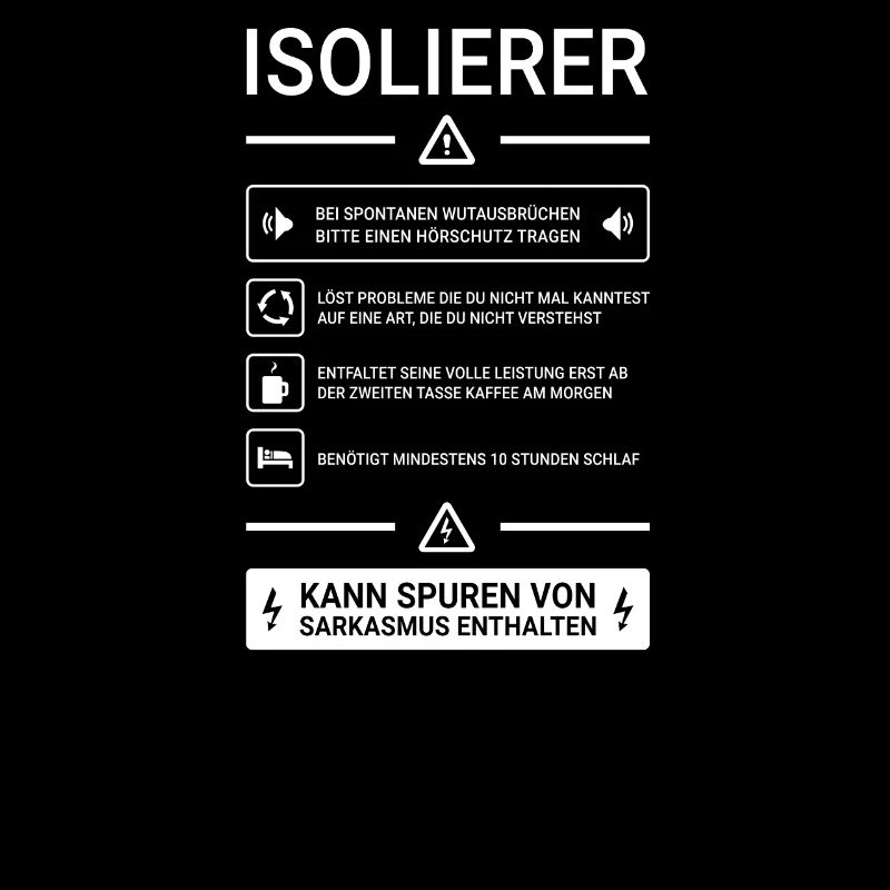 Isolierer I Isolierfacharbeiter oder