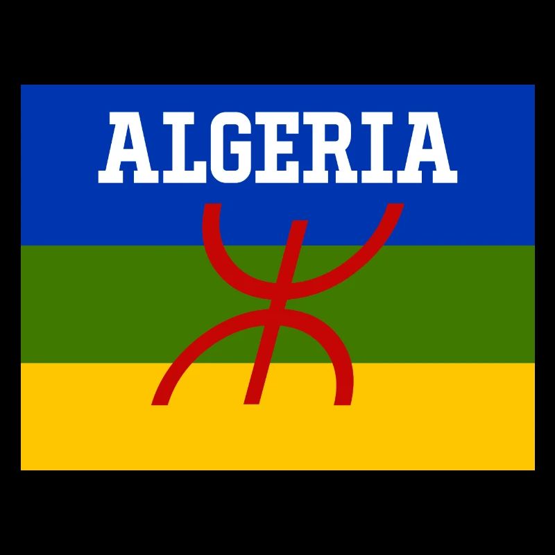 Berberflagge Algerien