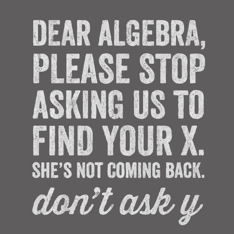 Maths, maths, prof de maths, prof de maths,