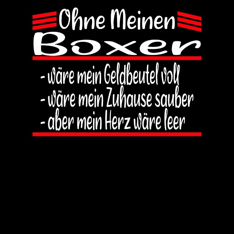 Boxer, Deutscher Boxer Hund Geschenk