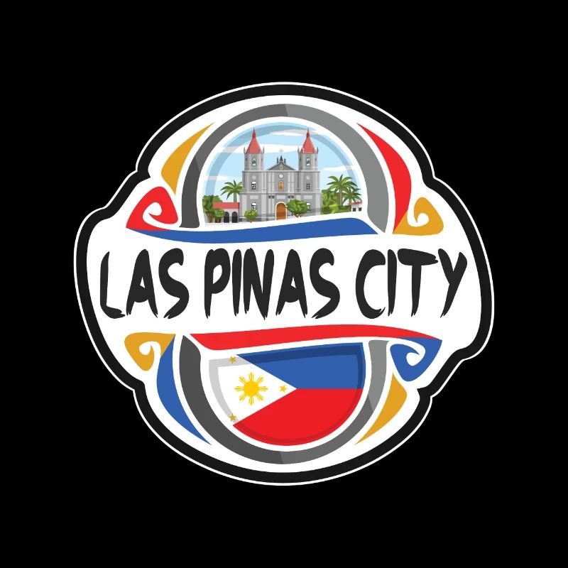 Las Pinas City Philippines Drapeau Souvenir de Voyage Ba