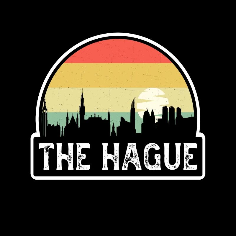 La Haye Drapeau des Pays-Bas Skyline Souvenir de voyage