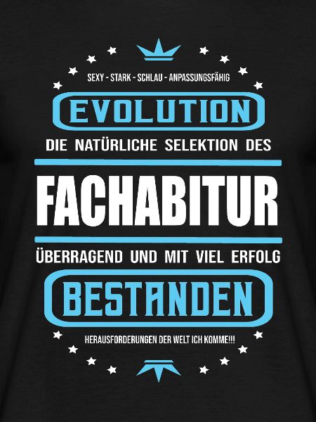 Fachabitur bestanden -Schulabschluss Design