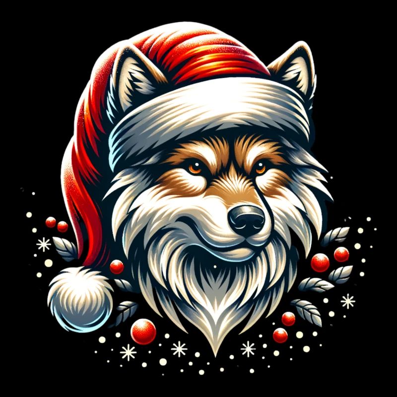 Christmas Wolf