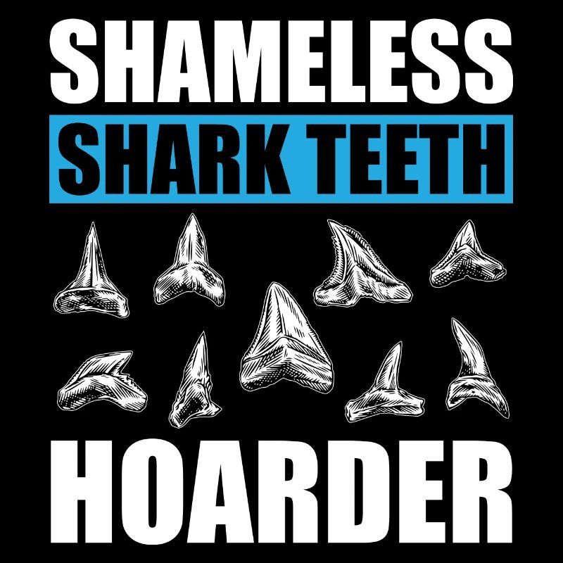 Collecte de dents de requin