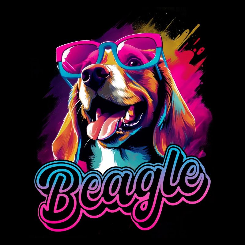 Beagle Dog With Sunglasses