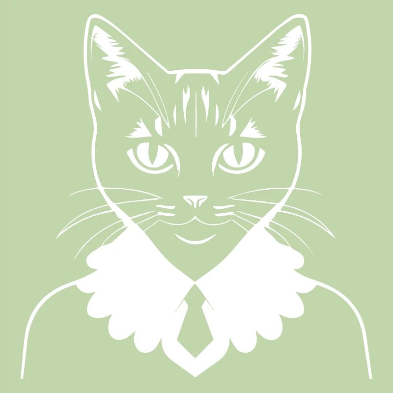 Drôle Chat Silhouette Effronté Fun Chats