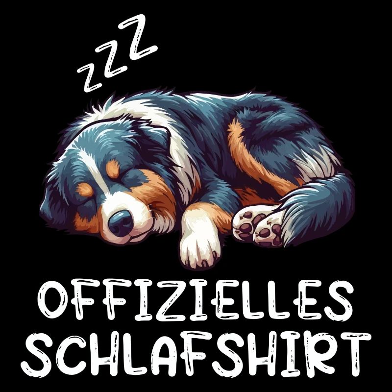 Offizielles Schlafshirt Australian Shepherd Aussie