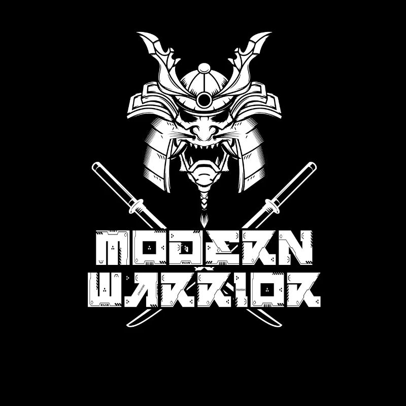 Modern Warrior Japanese Samurai Fighter Mask