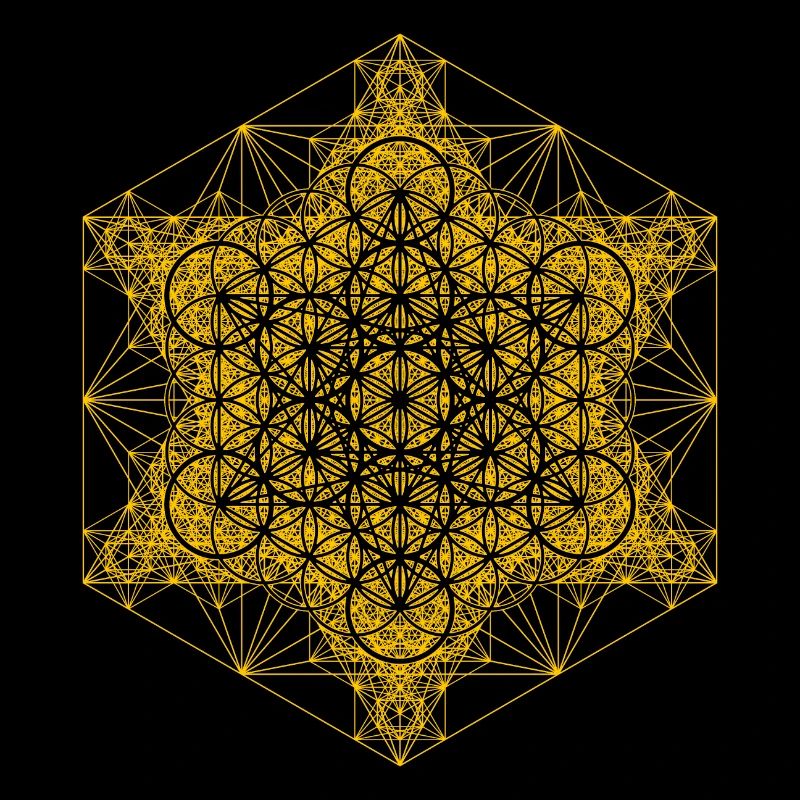 Métatrons Super Structure Gold