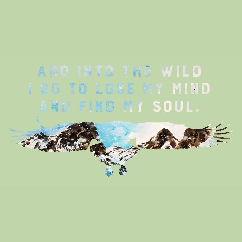 Adler Eagle Spruch Saying Wilderness