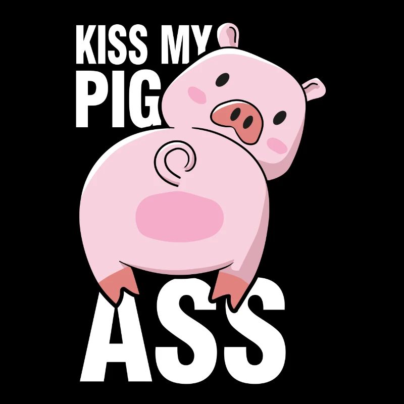 Schweine Hintern Schwein