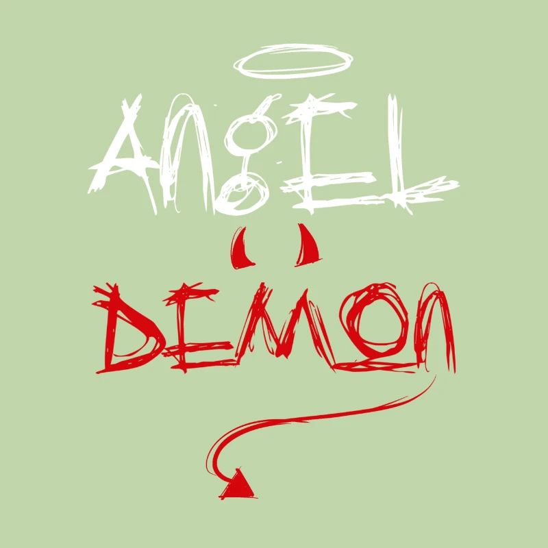 Engel und Dämon