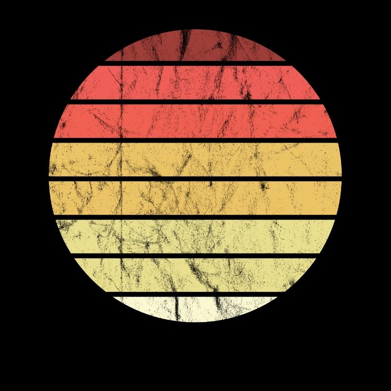Retro vintage background circle