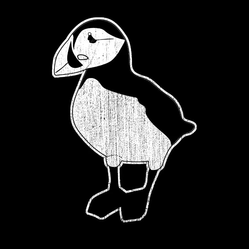 Puffin Perroquets oiseau mignon