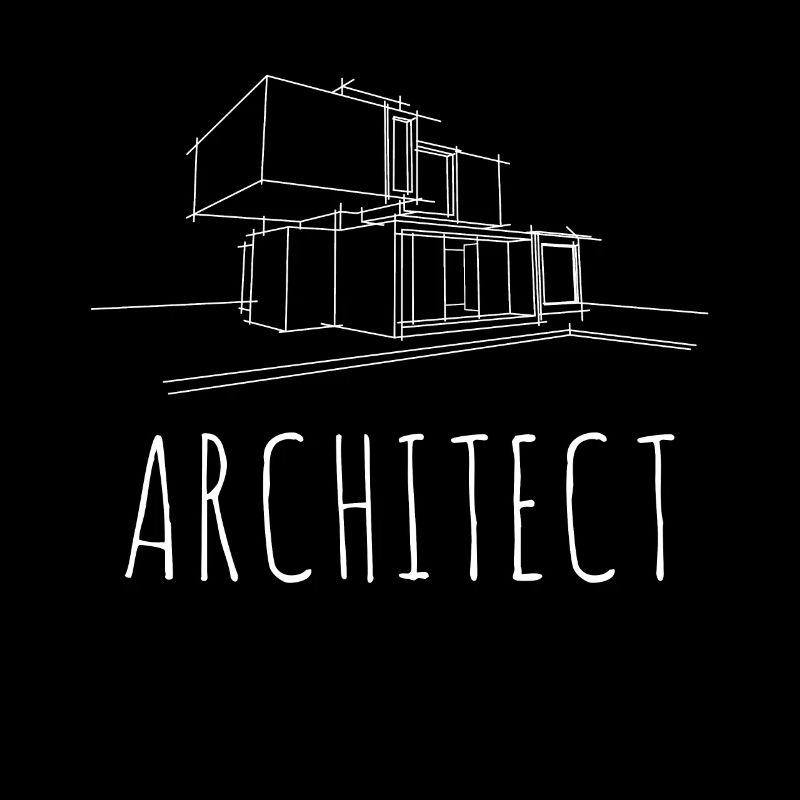 Architecte - esquisse moderne d'architecture