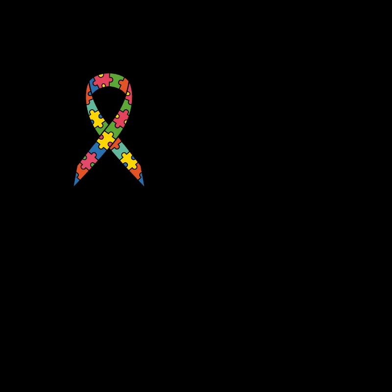 Autisme Conscience Boucle colorée Autist