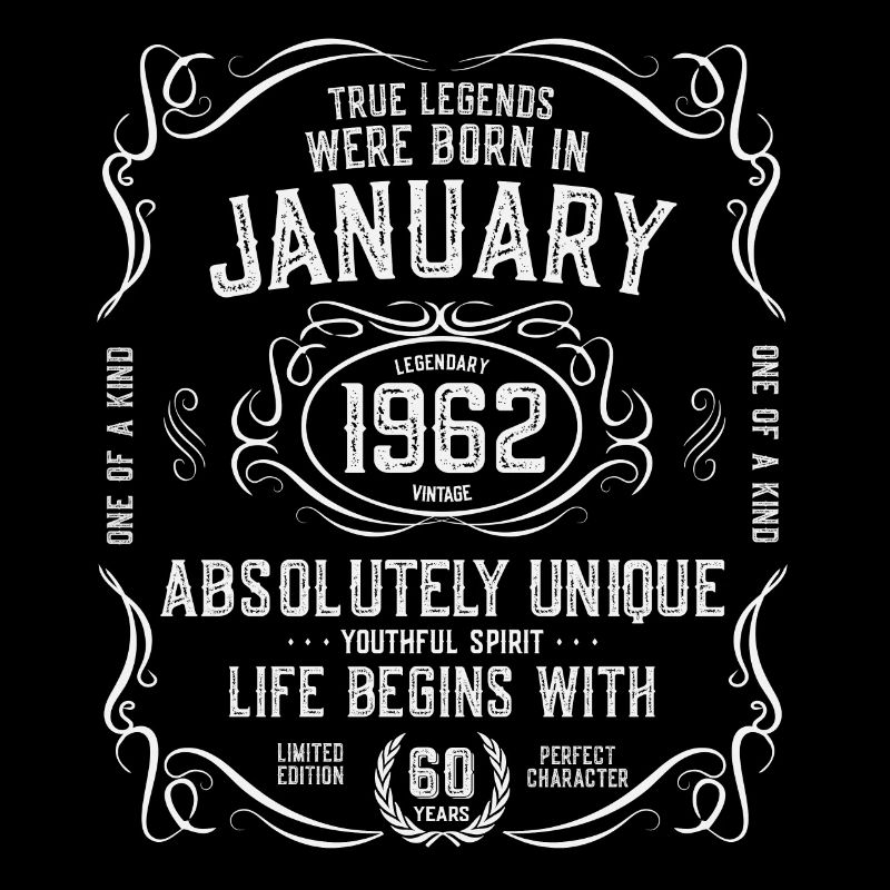1962 January 60 years