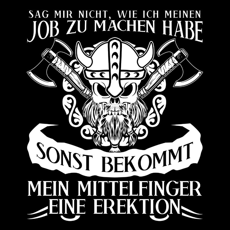 Wikinger Mittelfinger Odhin Valhalla