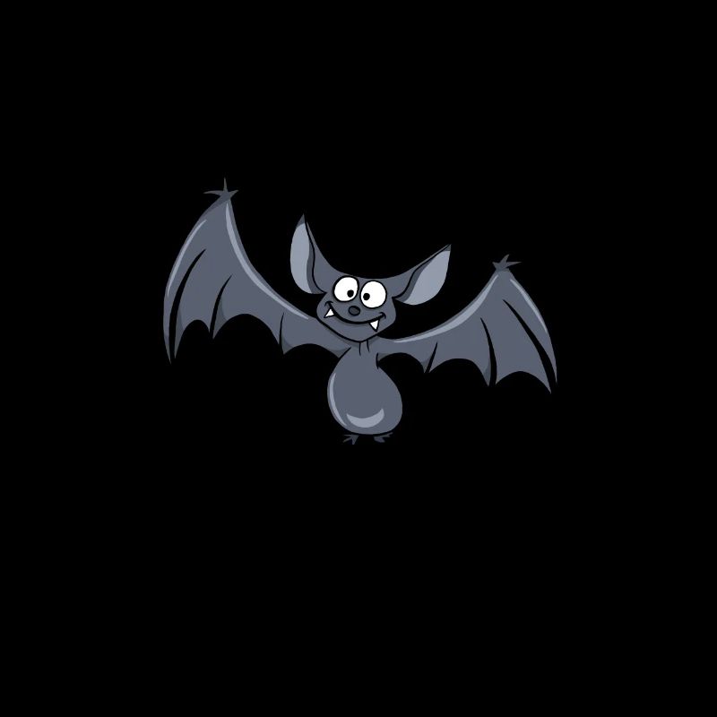 Zoete vleermuis. Bat vampire bloedzuiger