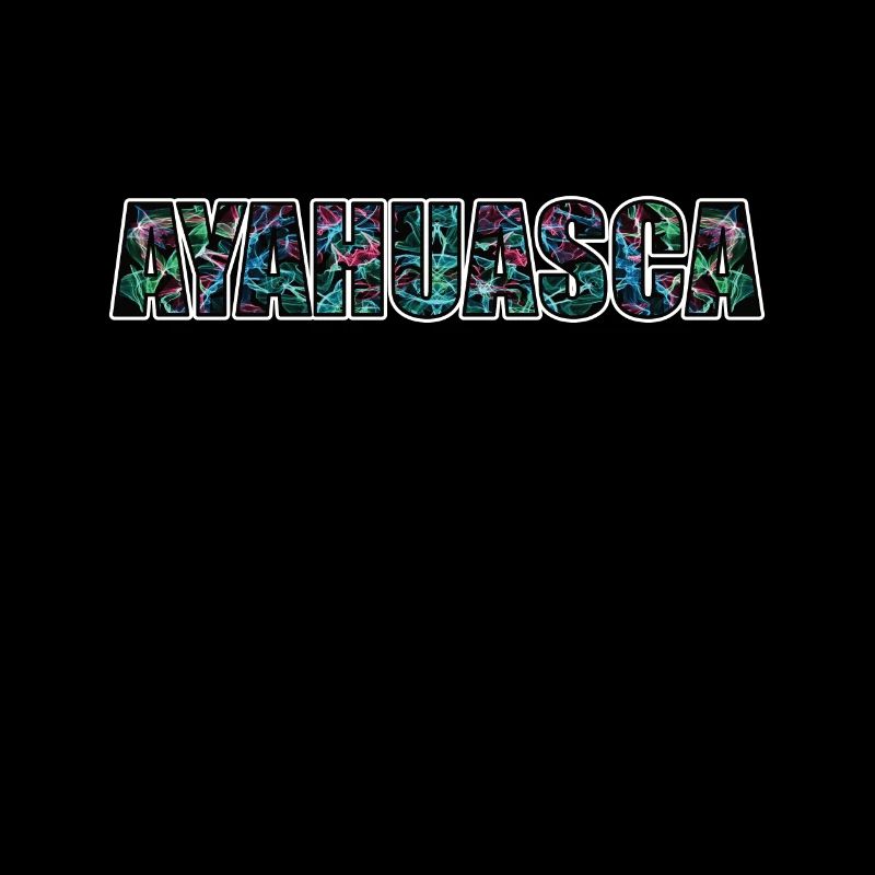 Ayahuasca DMT Psychedelic Schriftzug Psychonauten