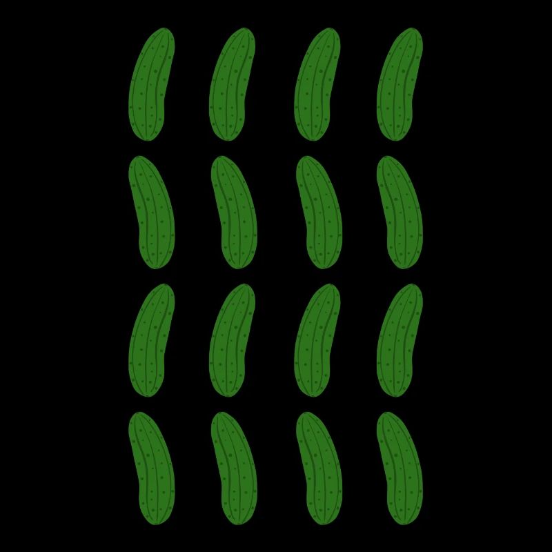 Cadeau de motif de concombre pour les fans de concombre et de concombre