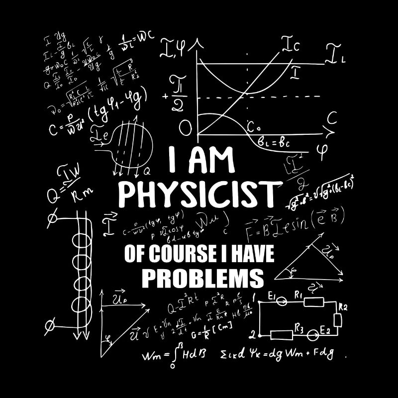 Physiker Problem Nerd Mathe Formel