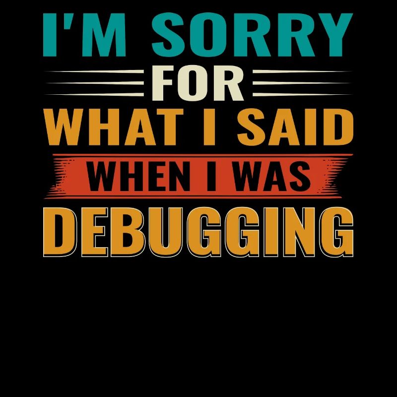 Debugging Nerd Computer Programmeur IT
