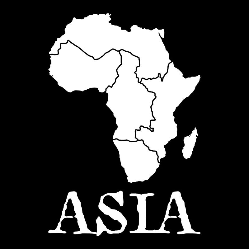 Asien oder doch Afrika Ironie