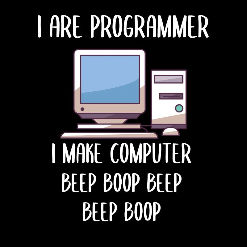 Je suis programmeur en programmation